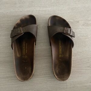 Birkenstock Madrid Birko-Flor Sandals Single Strap Regular Width size38